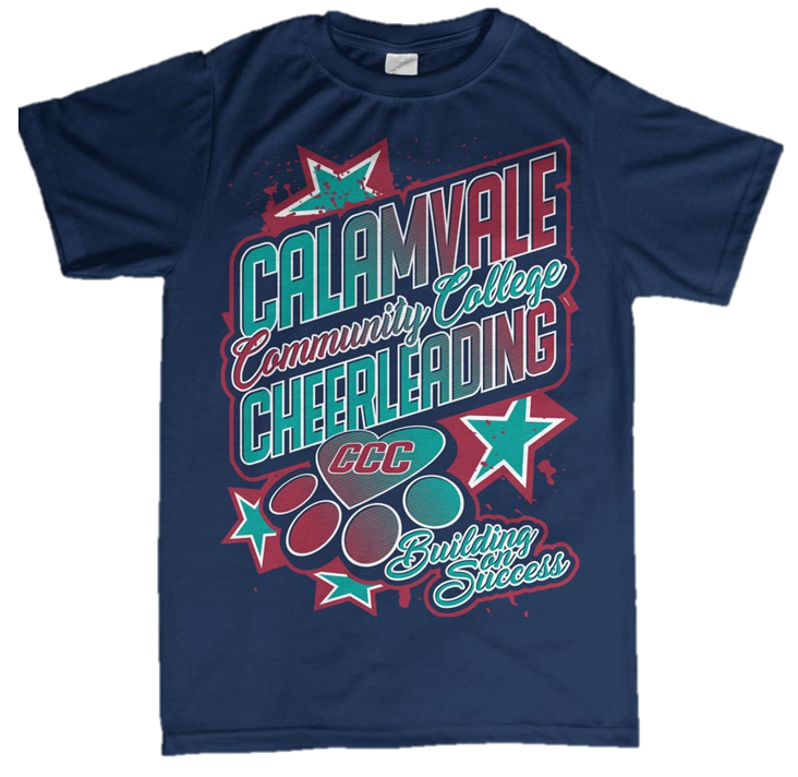 Custom T-Shirt – Calamvale Community College Cheer