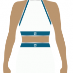 Teal Cheerleading Uniform