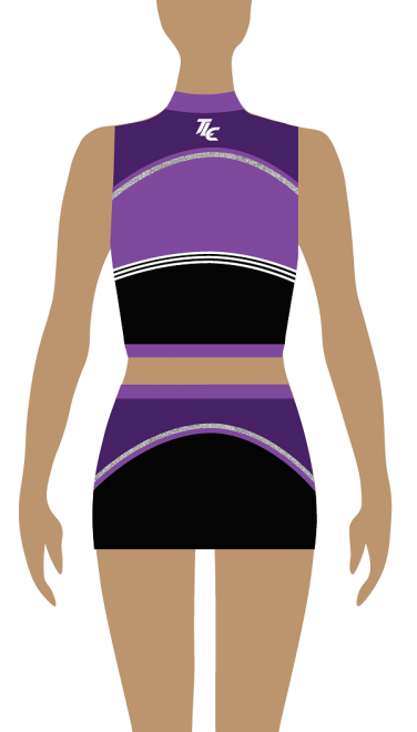 Polyester Cheerleading Uniform