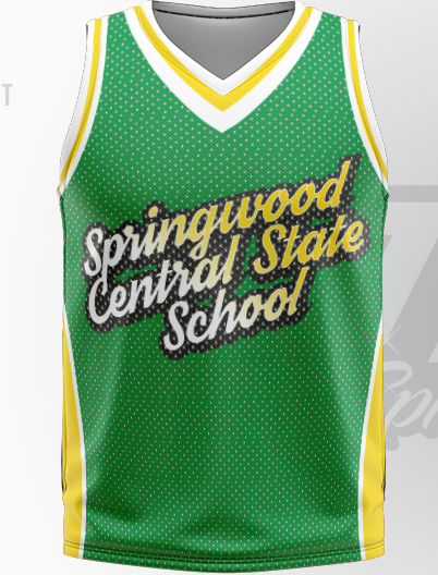 Custom Basketball Singlet – Springwood Central State School