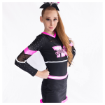 Pink Cheerleading Uniform