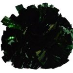 Dark Green Metallic Pom Pom