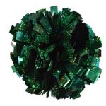Green Hologram Cheerleading Pom Pom