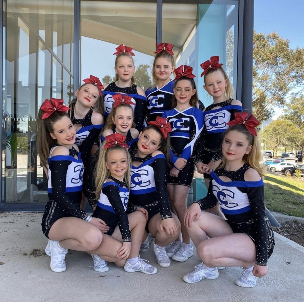 Lycra Uniform Canberra City Cheer TLC Spirit Wear
