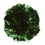 Kelly Green Metallic Cheerleading Pom Pom