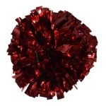 Light Maroon Metallic Cheerleading Pom Pom