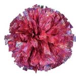 Light Pink Hologram Cheerleading Pom Pom