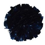 Navy Metallic Cheerleading Pom Pom