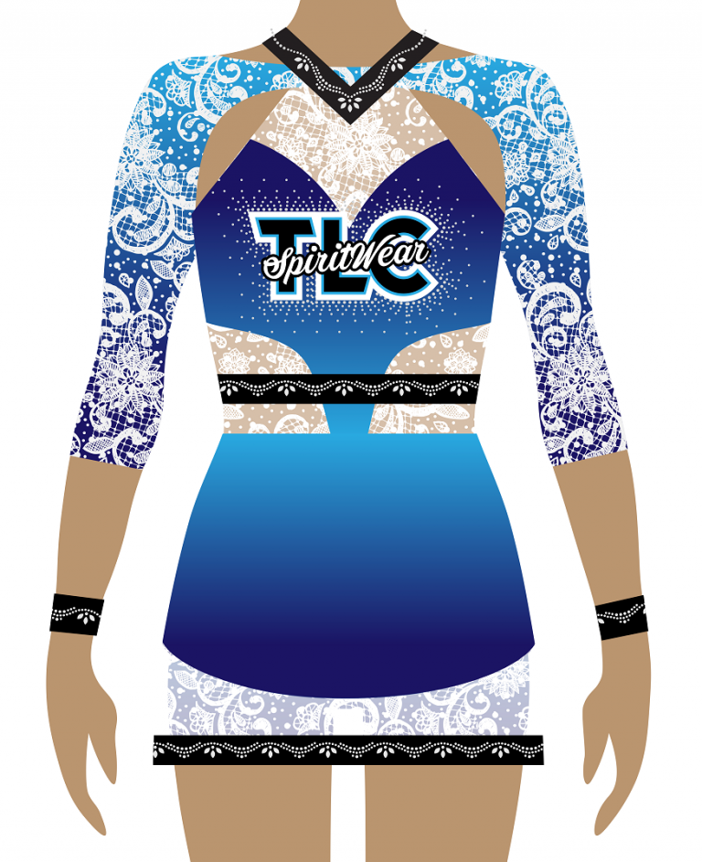 Sublimation TLC Blue Uniform TLC Spirit Wear