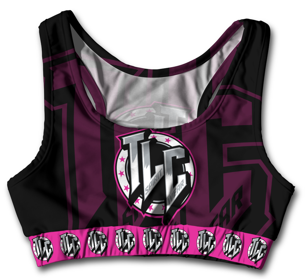 Sublimation Training Wear Flat Band Crop Top