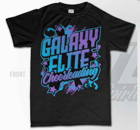 Custom T-Shirt – Galaxy Elite Cheerleading