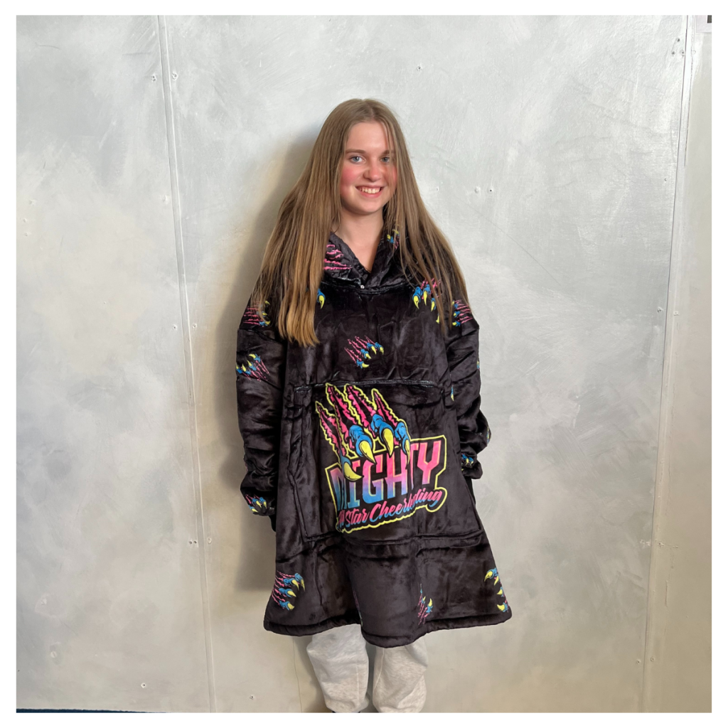 Custom Hooded Blanket Mighty Allstars TLC Spirit Wear