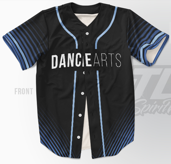 Custom Baseball Jersey – Dance Arts
