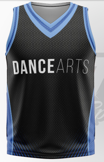 Custom Basketball Singlet – Dance Arts