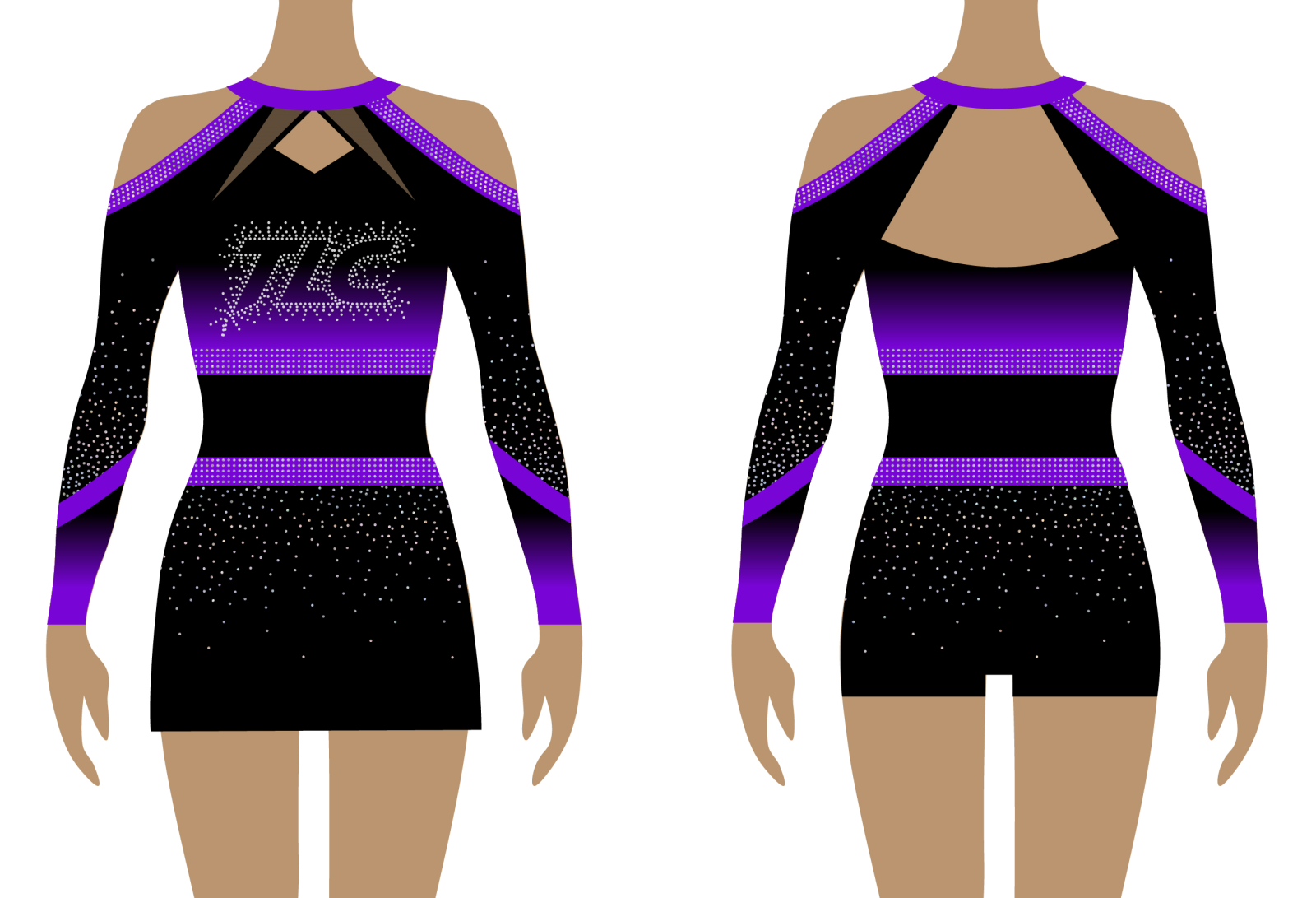 Sublimation Uniform PURPLE FADE – TLC Spirit Wear