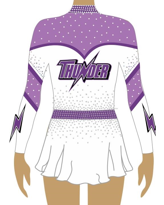 Lycra Uniform Purple Thunder