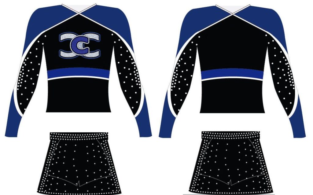 Lycra Uniform Canberra City Cheer Youth TLC Spirit Wear