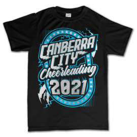 Custom T-Shirt – Canberra City Cheerleading 2021