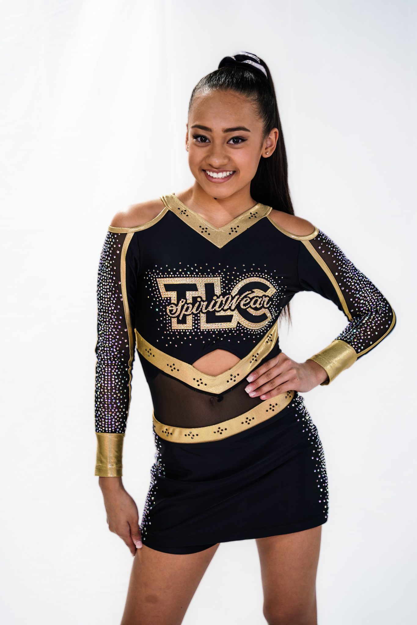 Lycra Uniform STAY GOLDEN TLC Spirit Wear
