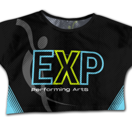 Custom Crop Top Tee – EXP