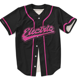 Custom Baseball Jersey – Electric Cheer Squad