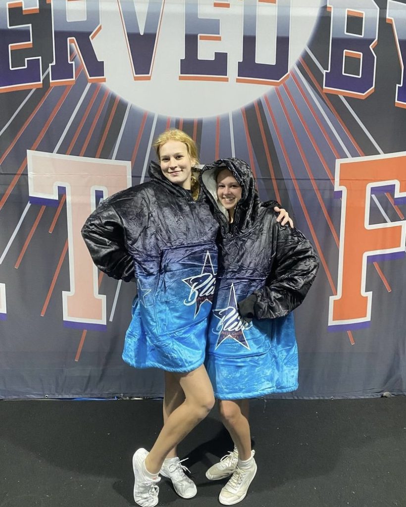 Custom Hooded Blanket Blitz TLC Spirit Wear