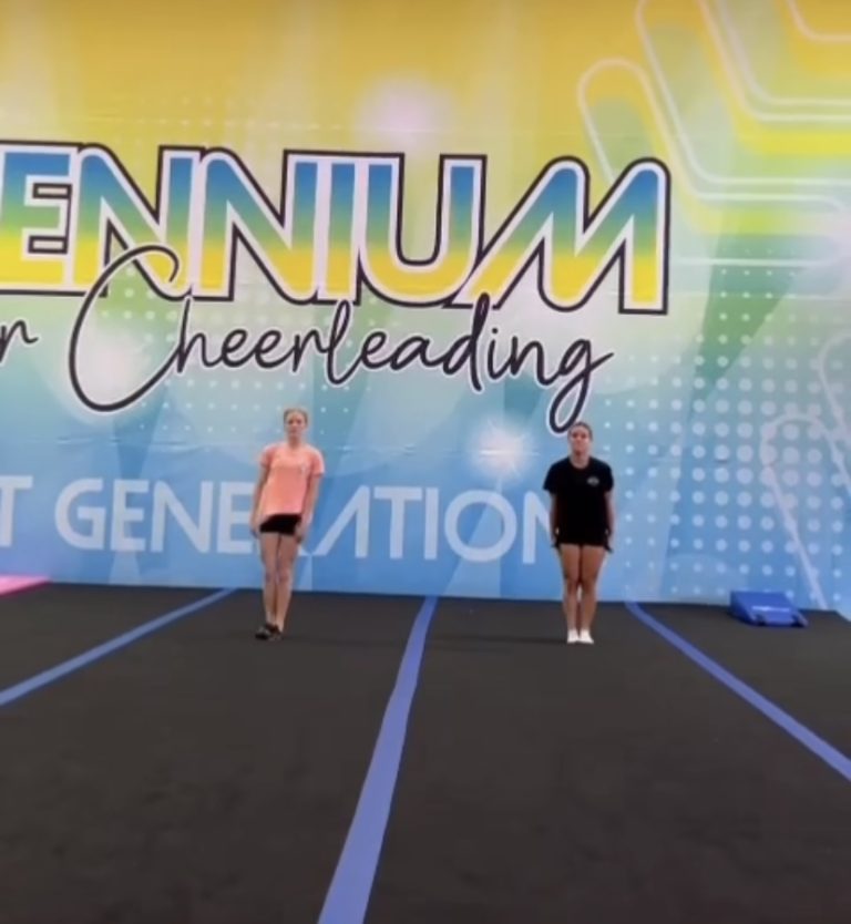 Custom Banner Millennium All Star Cheerleading TLC Spirit Wear