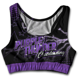 Custom Training Wear – Purple Thunder