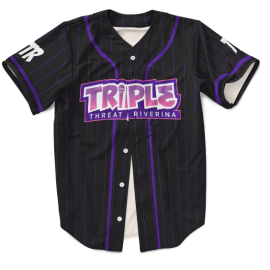 Custom Baseball Jersey – Triple Threat