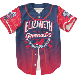 Custom Baseball Jersey – Elizabeth Gymnastics