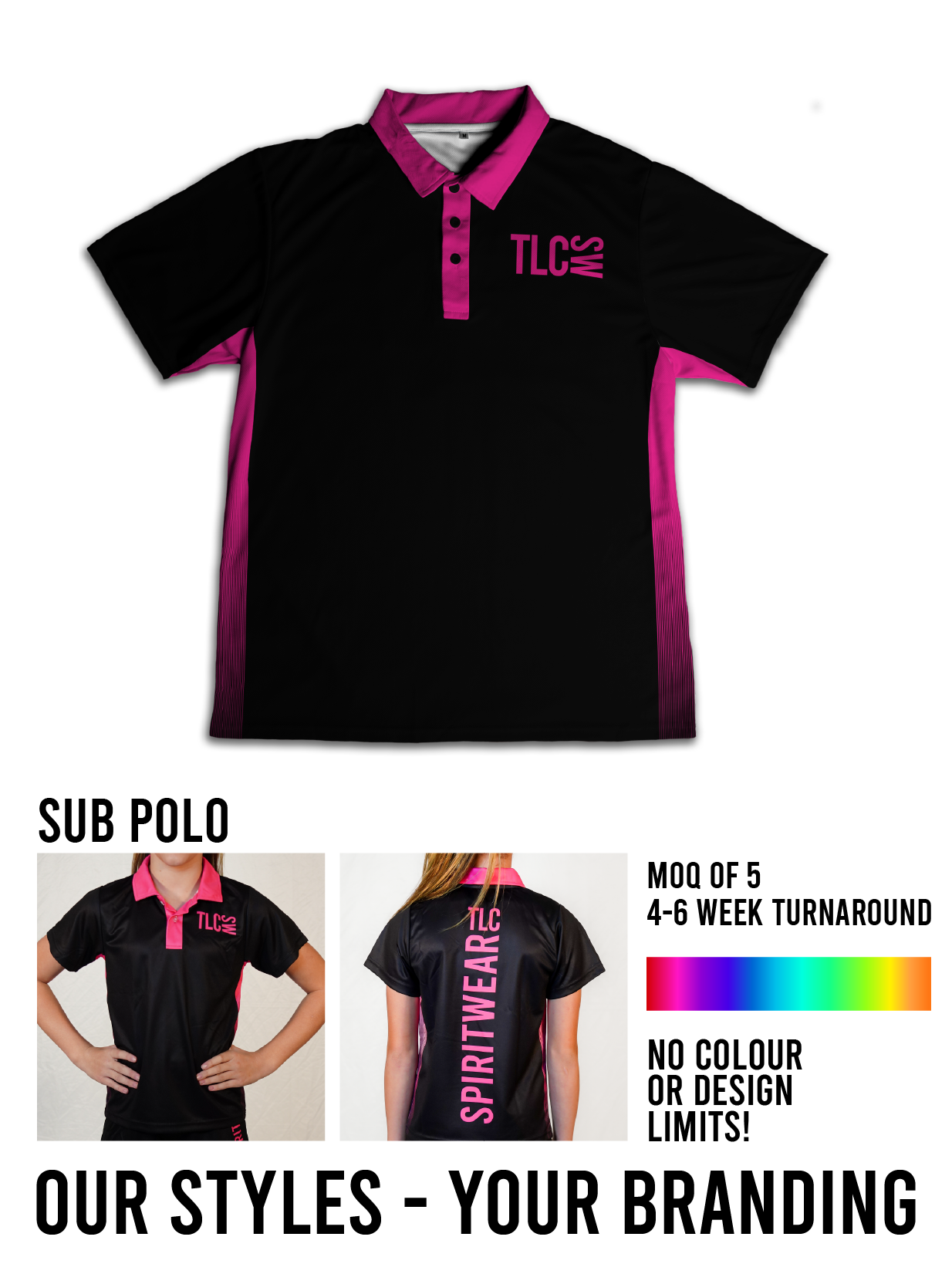 Sublimation Club Polo Shirt