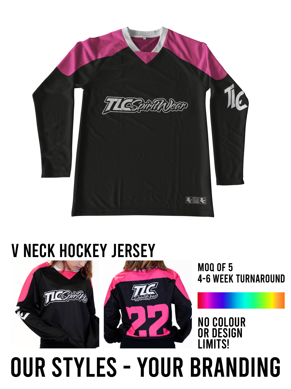 Sublimation Jersey – Hockey V Neck