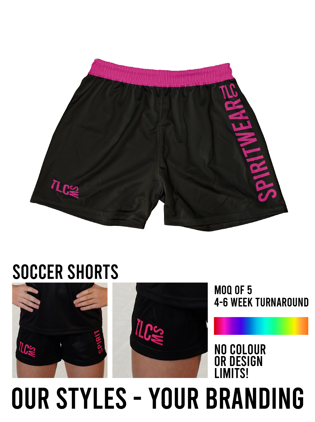 Sublimation Shorts – Soccer