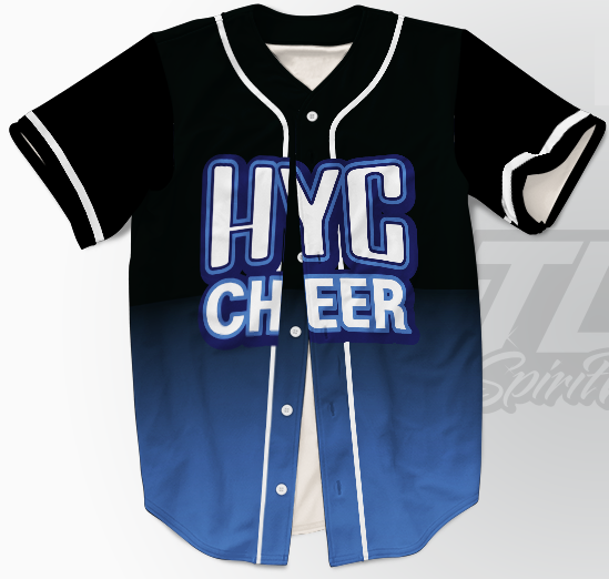 Custom Baseball Jersey – HYC Cheer