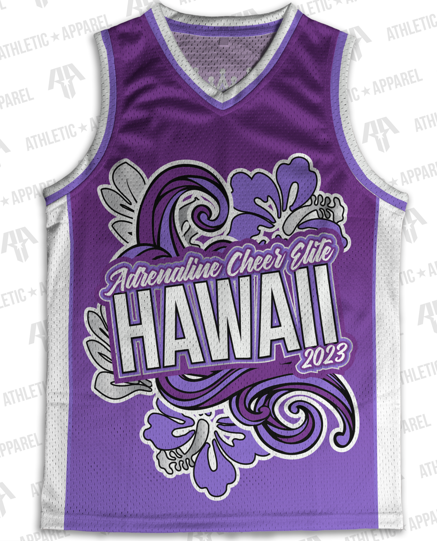 Custom Basketball Singlet – Adrenaline Hawaii Tour