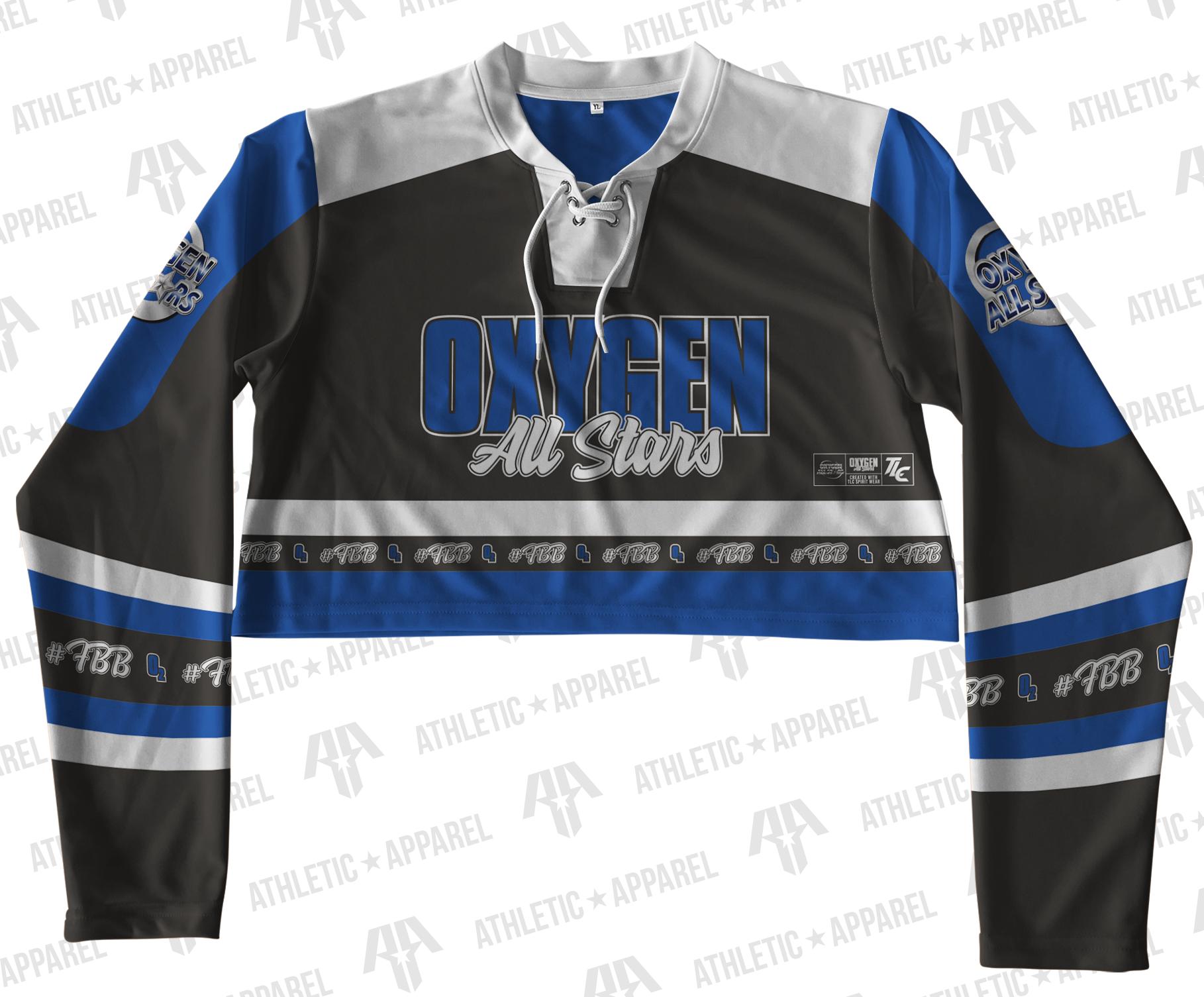 Custom Hockey Jersey Crop – Oxygen