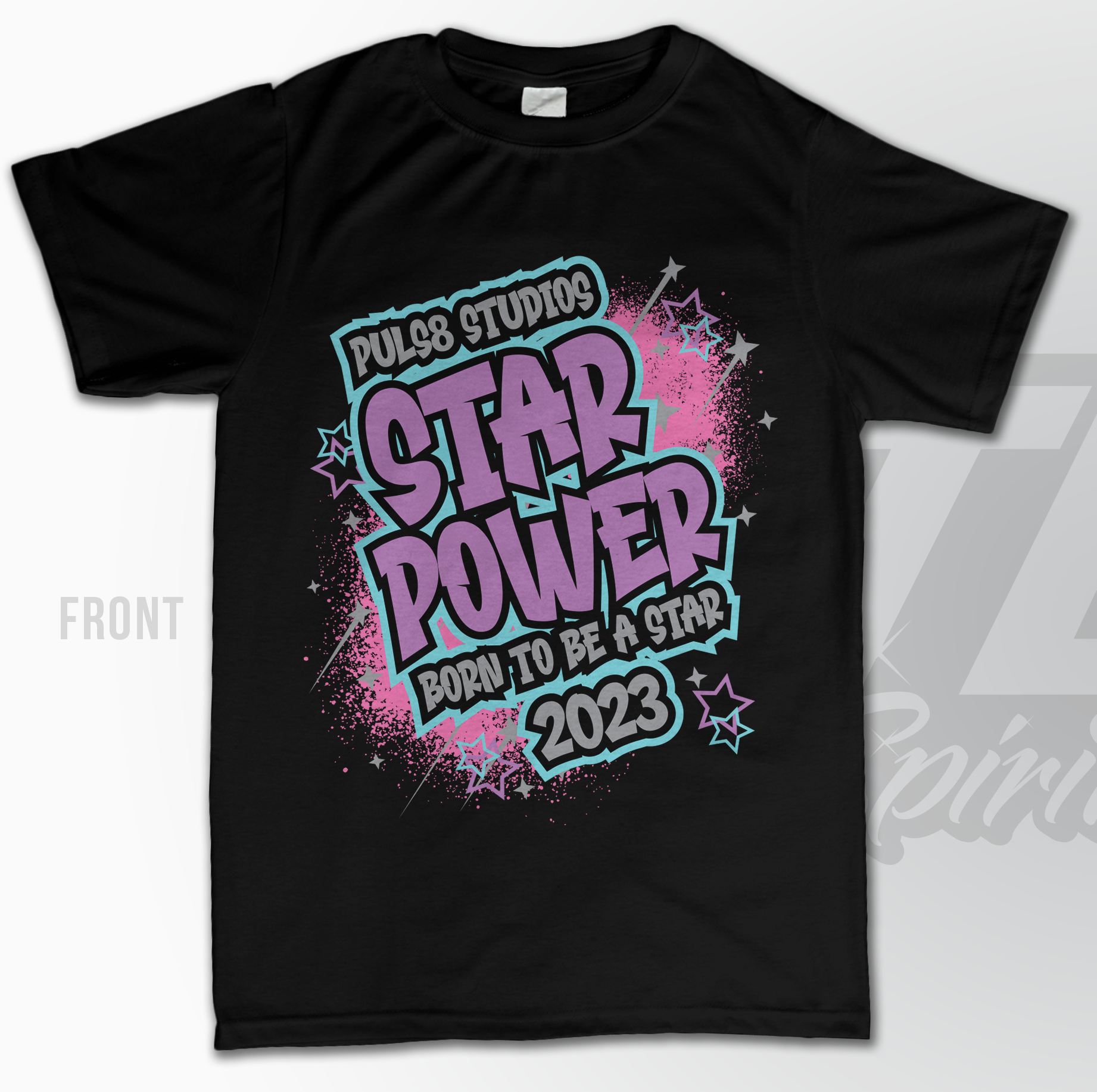 Custom T-Shirt – Puls8 Studios Star Power