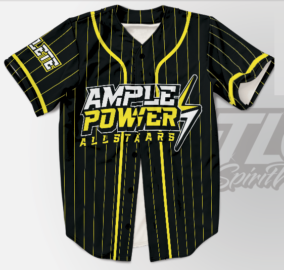 Custom Baseball Jersey – Ample Power Allstars