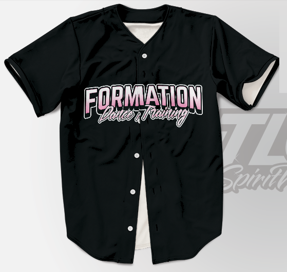 Custom Baseball Jersey – Formation Dance Training