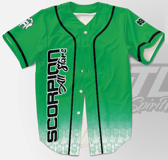 Custom Baseball Jersey – Scorpion Allstars