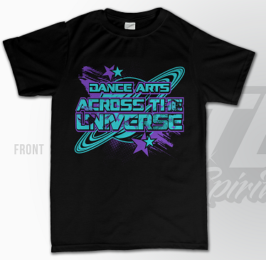Custom T-Shirt – Dance Arts Across the Universe