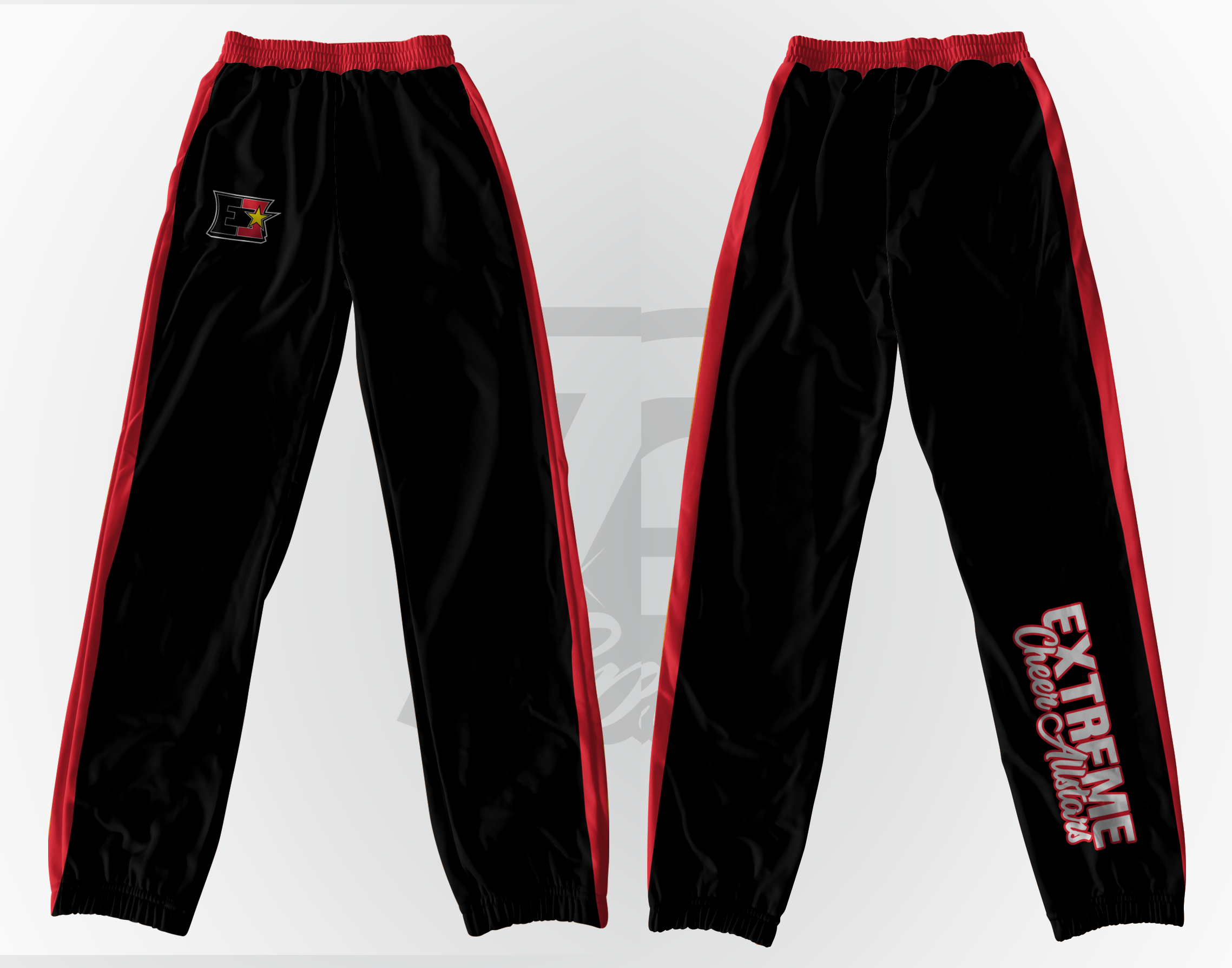Custom Tracksuit Pants for Cheer & Dance Studios