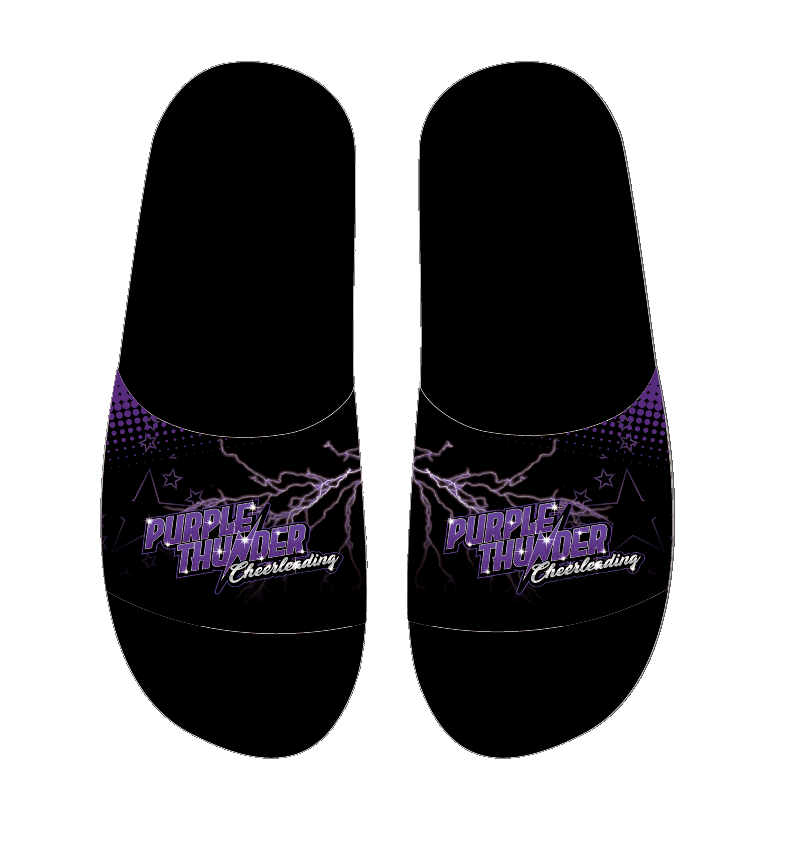 Custom Slides – Purple Thunder
