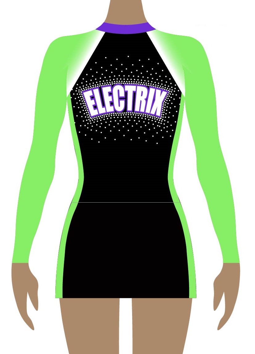 Electrix New Zealand uniforms New Zealand Cheerleading TLC Spirit Wear