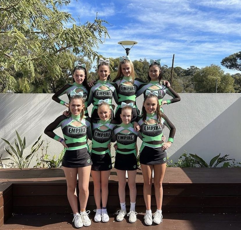 Peppermint Cheer & Dance Western Australia uniforms by TLC Spirit Wear