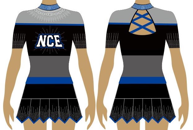 Northern Cheer Elite Uniforms Australian Cheerleading Uniforms with TLC Spirit Wear