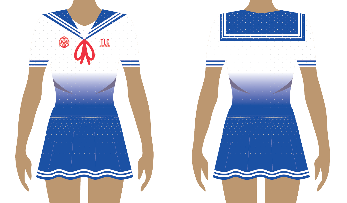 Themed Cheerleading Uniforms TLC Spirit Wear Australian Supplier