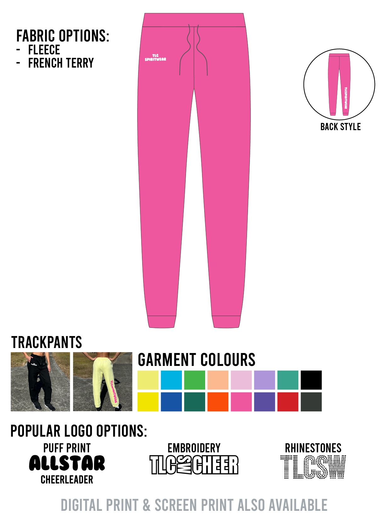 CUSTOM Trackpants