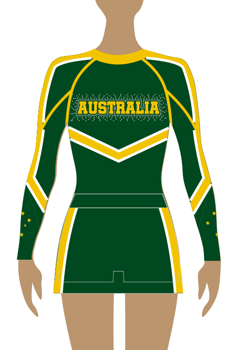 Team Australia Uniroos Cheerleading