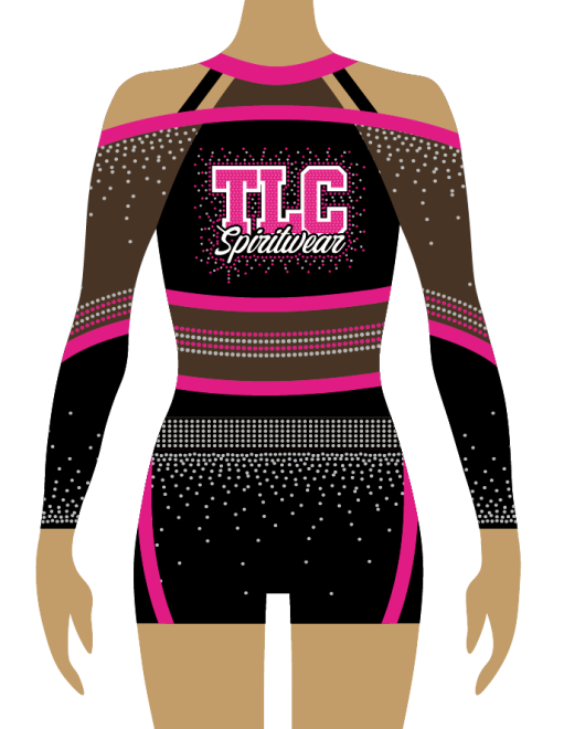 Pink Cheerleading Uniform TLC Spirit Wear Australia and New Zealand